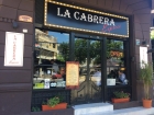 La Cabrera Cartel calado en alucobond con iluminaciÃ³n de led        Serrano 698  caba